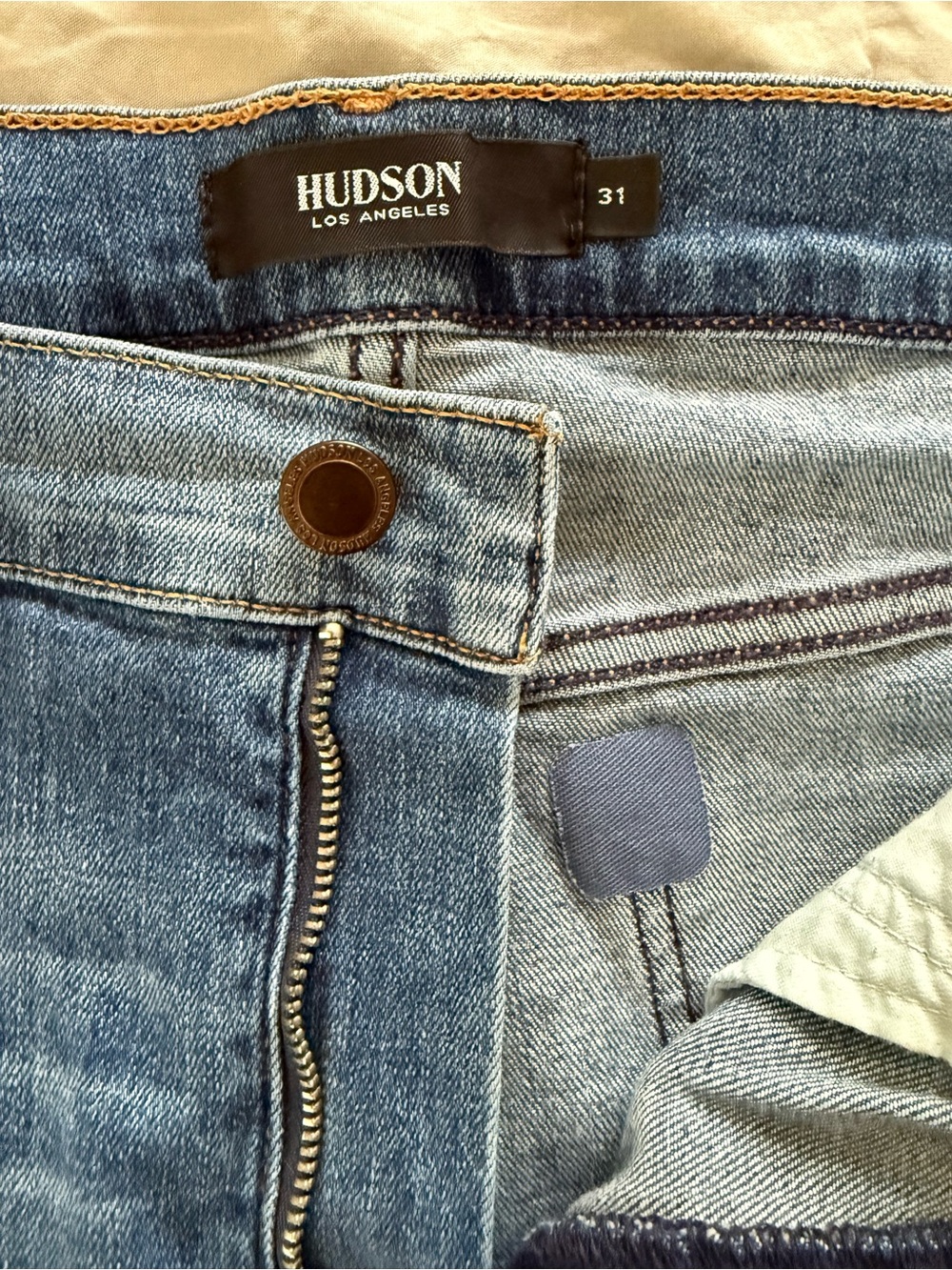 Hudson Jeans Light Blue Ankle Denim